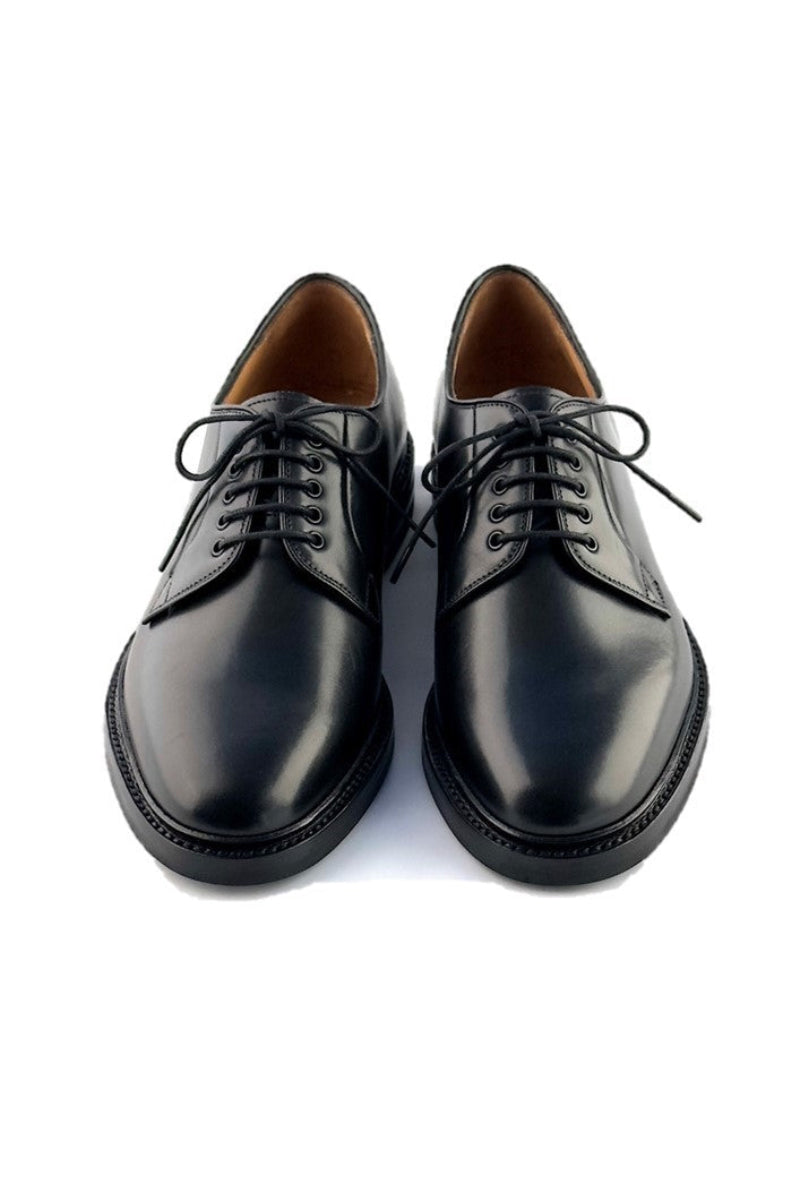 FINSBURY  PLAIN TOE SHOES / BLACK [26AW入荷予定］