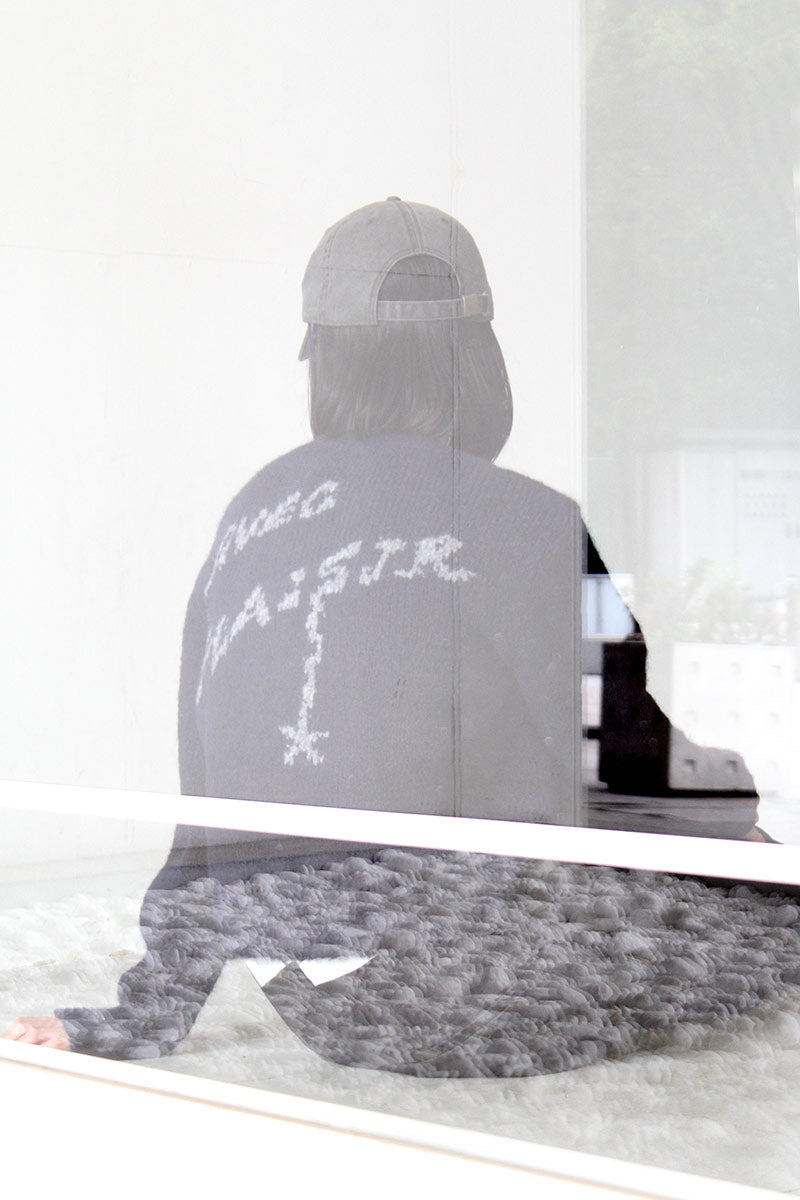 PALOMA WOOL | PLAISIR ZIP SWEATER / NAVY フルジップウール