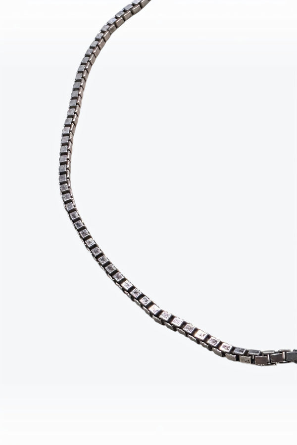 MADE IN ITALY 925 SILVER NECKLACE  / SILVER