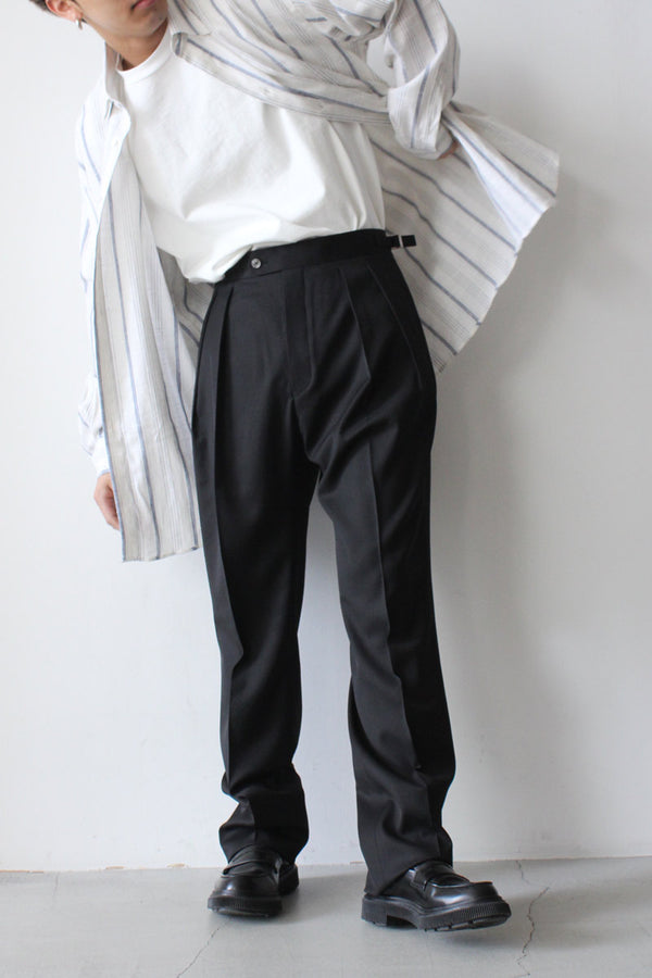 DORMEUIL ECHO GABARDINE STANDARD TYPE II / BLACK [金沢店]