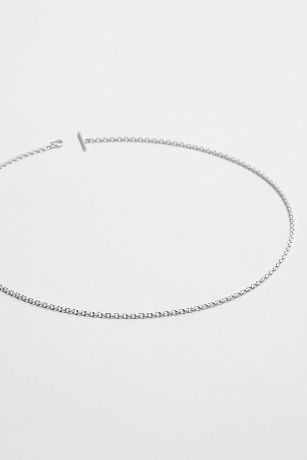 STRING NECKLACE / 925 STERLING SILVER [Scheduled for May arrival]