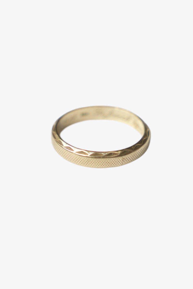 14K GOLD RING 4.3G / GOLD