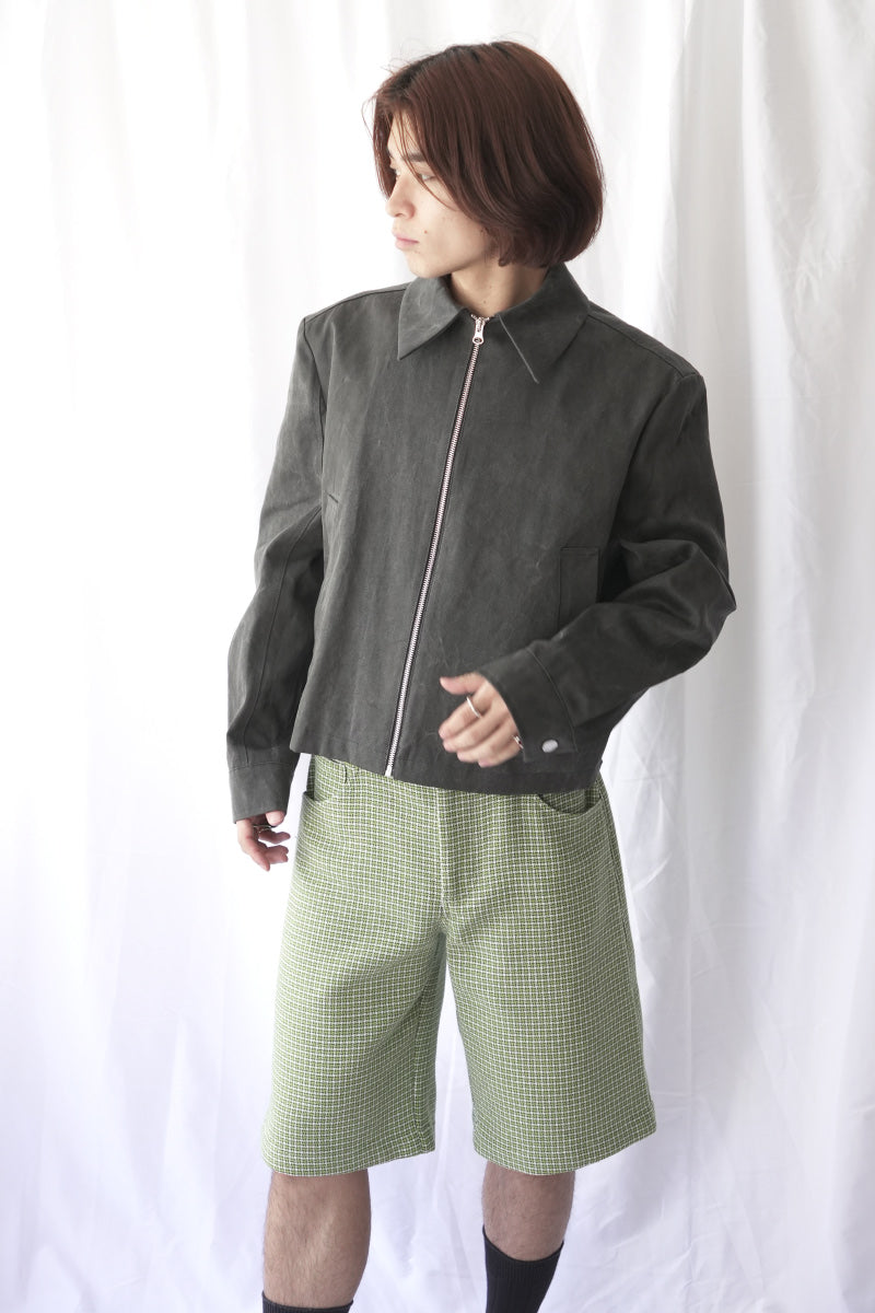 TAZIO JACKET / MARBLE CHARCOAL TWILL
