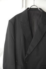 Load image into Gallery viewer, SUPER140 DOUBLE BREASTED JACKET .14 / BLACK