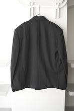 Load image into Gallery viewer, SUPER140 DOUBLE BREASTED JACKET .14 / BLACK