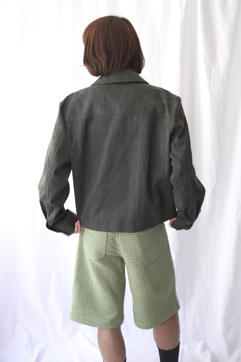 TAZIO JACKET / MARBLE CHARCOAL TWILL