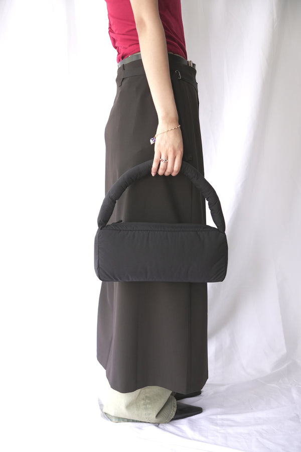 RECTANGULO PUFF BAG / BLACK