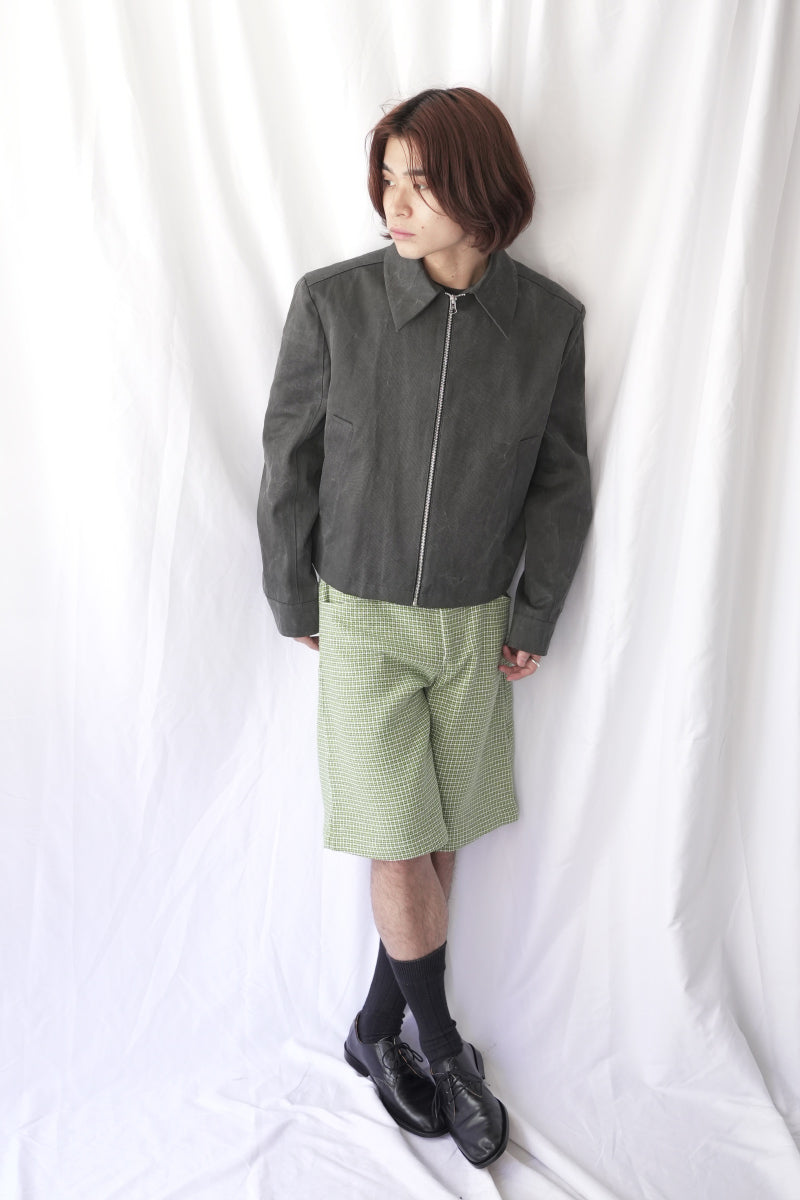 TAZIO JACKET / MARBLE CHARCOAL TWILL
