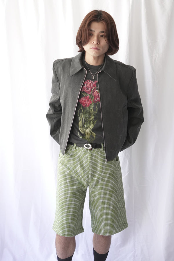 TAZIO JACKET / MARBLE CHARCOAL TWILL