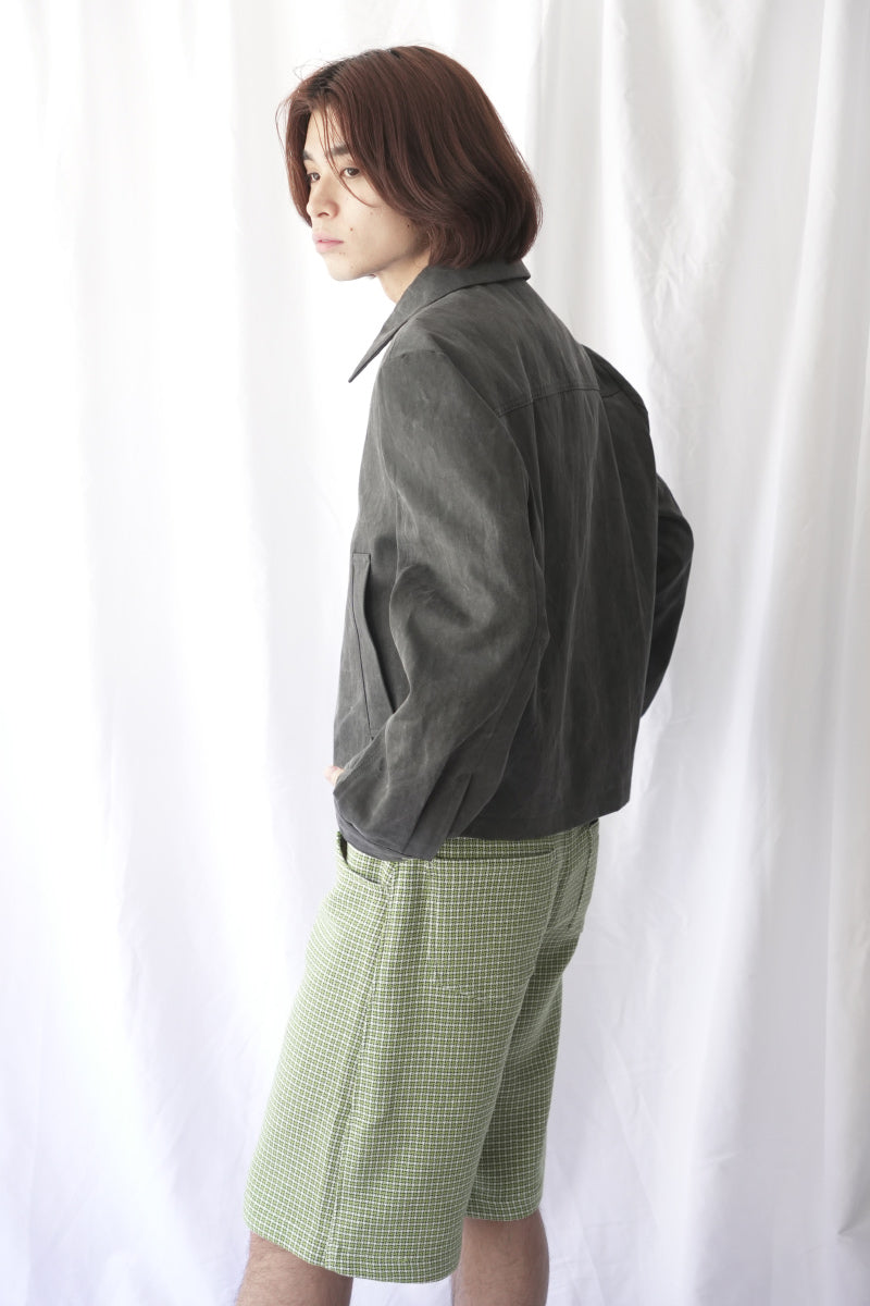 TAZIO JACKET / MARBLE CHARCOAL TWILL