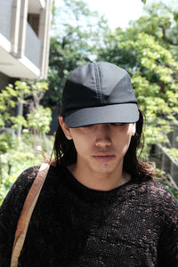 WASHABLE WOOL CAP / BLACK