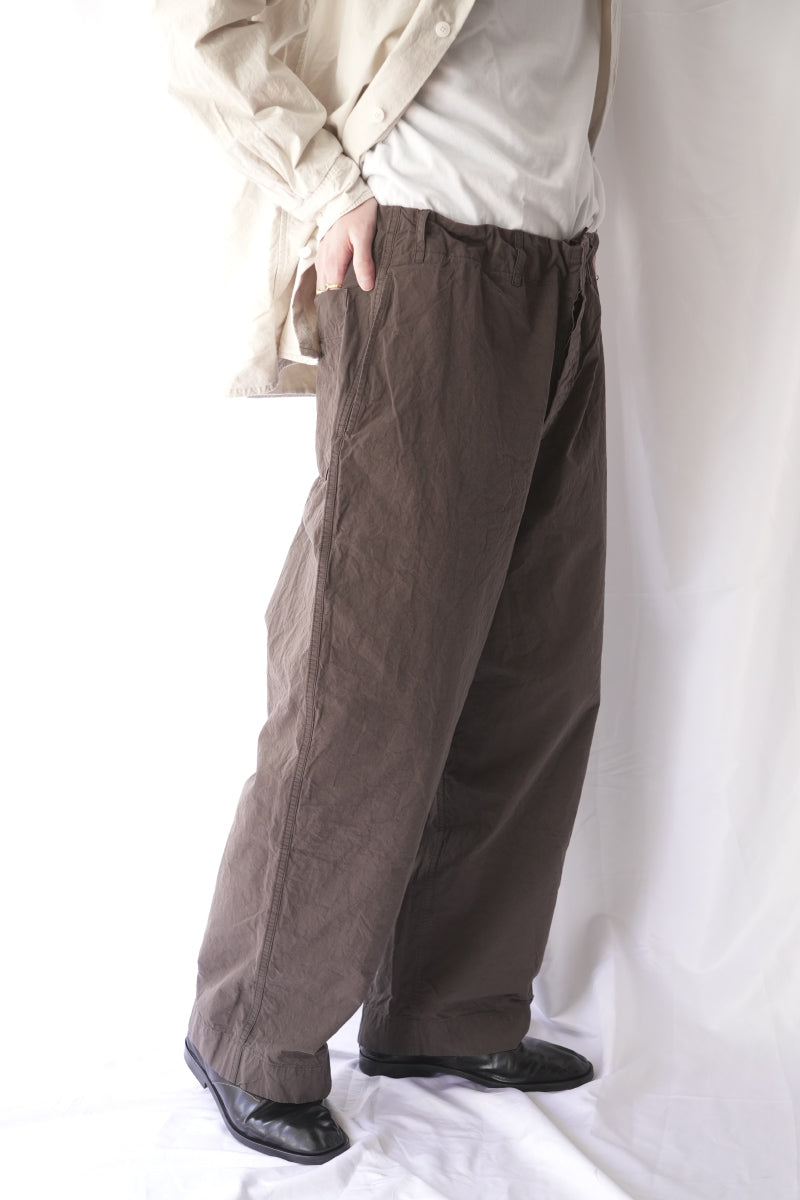 ABELLO PANT-TOUGH COT / EARTH