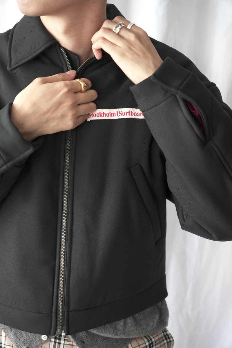 ALVA CROPPED PUFF JACKET / BLACK