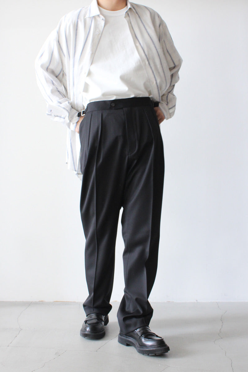 DORMEUIL ECHO GABARDINE STANDARD TYPE II / BLACK [金沢店]