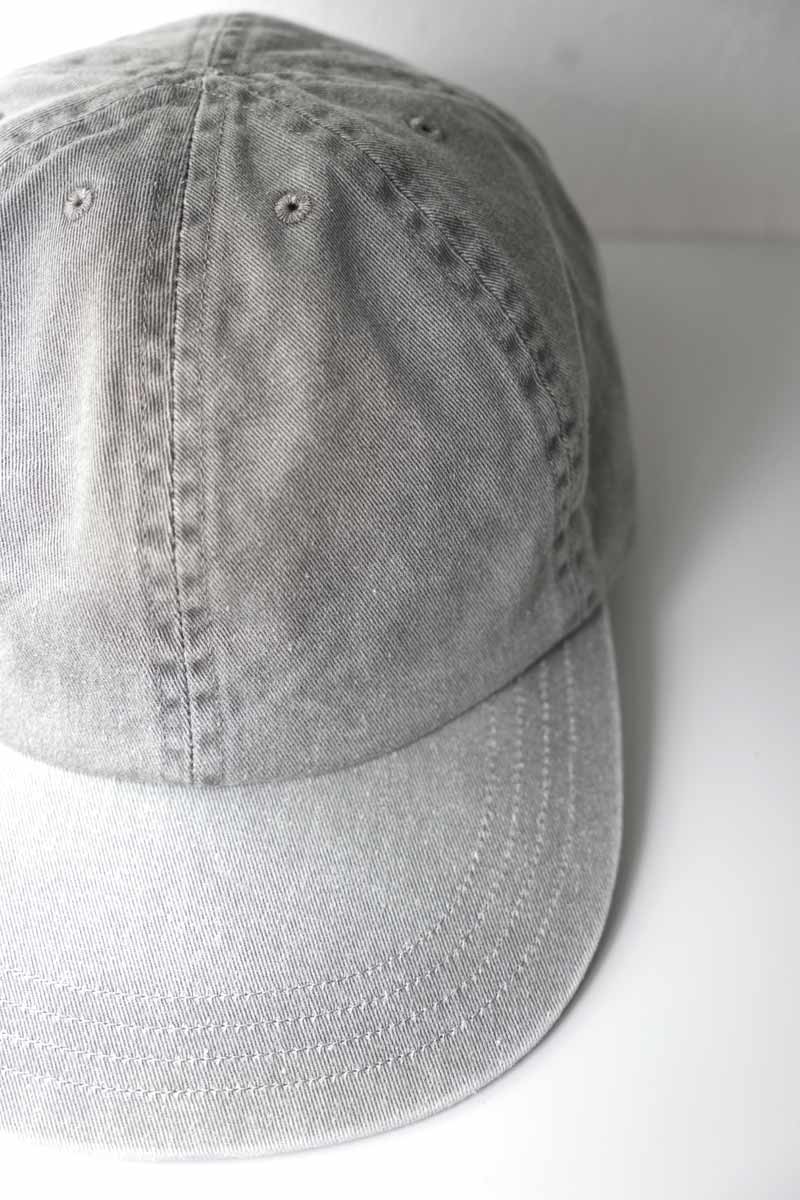 PIGMENT DYE CAP / LIGHT GREY