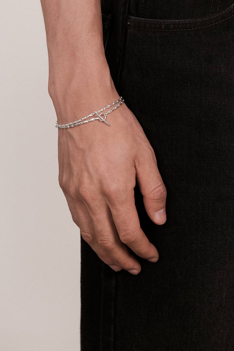 FOLD BRACELET / 925 STERLING SILVER [4月入荷予定]