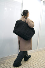 画像をギャラリービューアに読み込む, WASHED CANVAS BIG BOSTON BAG / BLACK