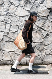 A131 EASYBAG (L) / COTTON WOOL SATIN
