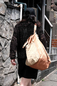 A131 EASYBAG (L) / COTTON WOOL SATIN