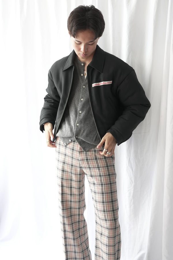 ALVA CROPPED PUFF JACKET / BLACK