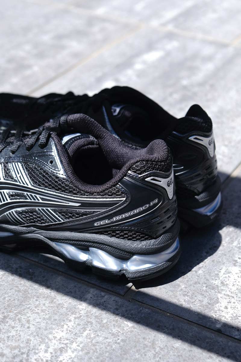 ASICS SPORTSTYLE | GEL-KAYANO 14 / BLACK/PURE SILVER ゲルカヤノ14