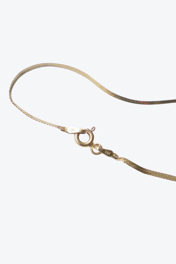 MADE IN ITALY 14K GOLD BRACELET 0.85G / 골드