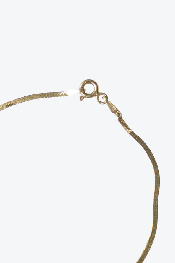 MADE IN ITALY 14K GOLD BRACELET 0.85G / 골드
