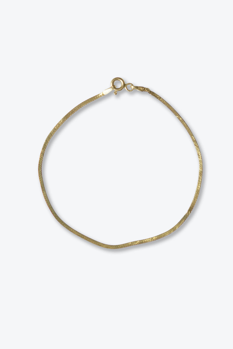 MADE IN ITALY 14K GOLD BRACELET 0.85G / GOLD