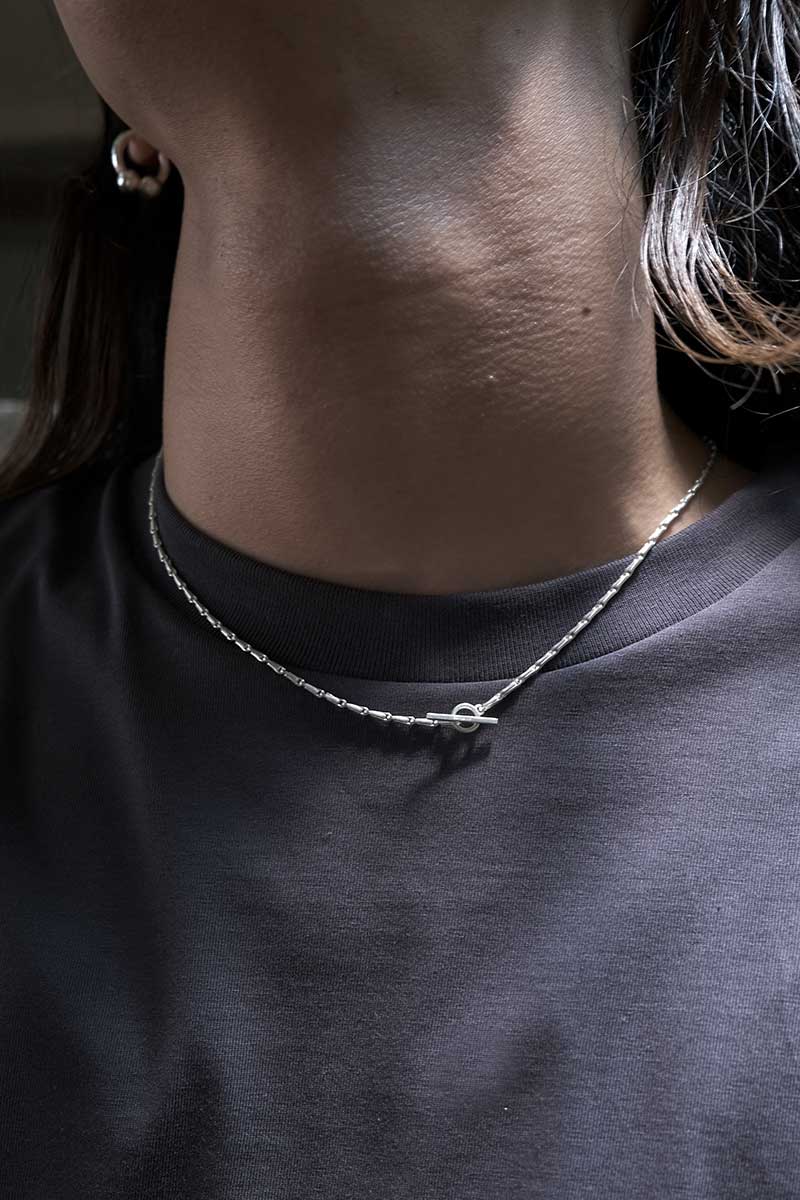 FOLD NECKLACE / 925 STERLING SILVER [4月入荷予定]