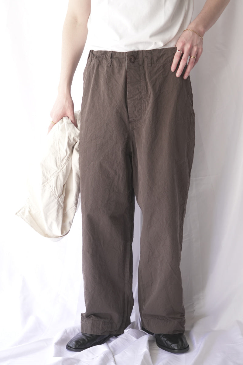 ABELLO PANT-TOUGH COT / EARTH