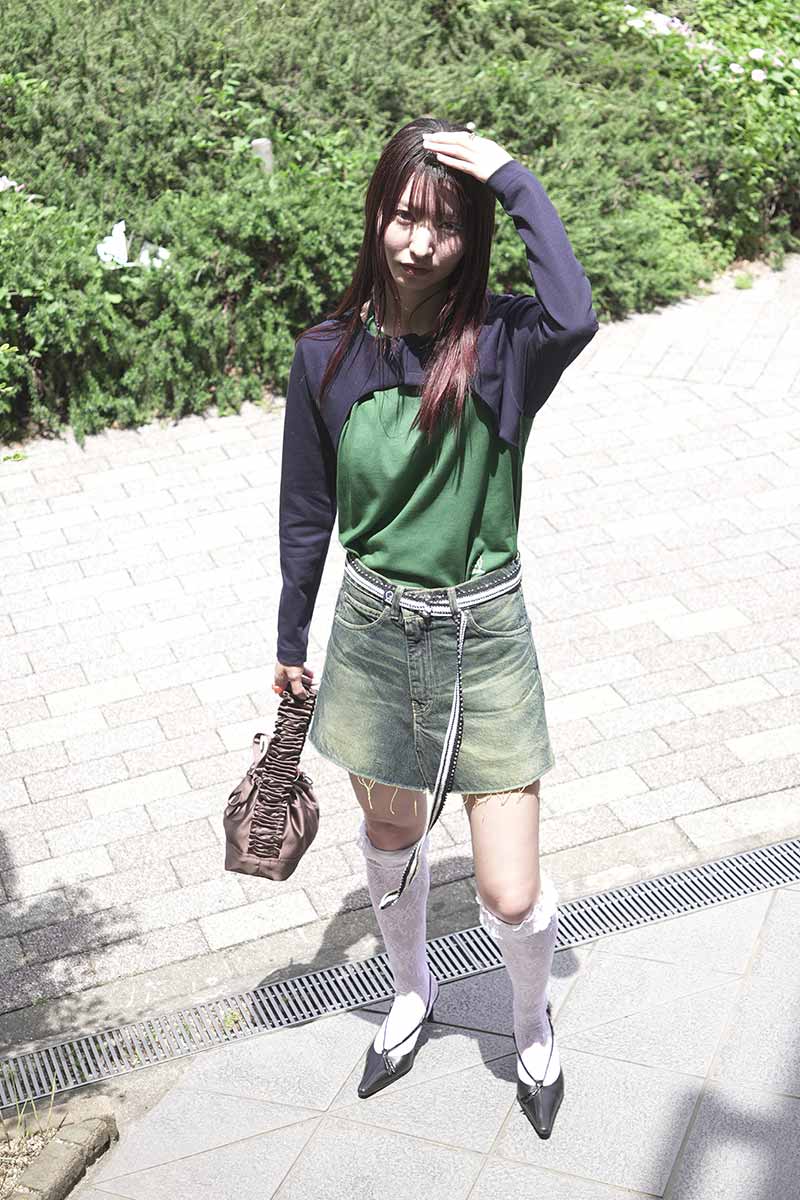 ミニスカート Our Legacy Malibu Cover Skirt Our Legacy - Cover Skirt Malibu Sand Wash