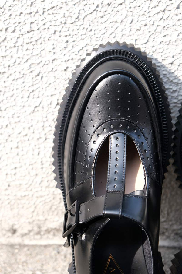 TYPE 204 BROGUES BABIES INJECTED TPU RUBBER SOLE / BLACK [30%OFF]