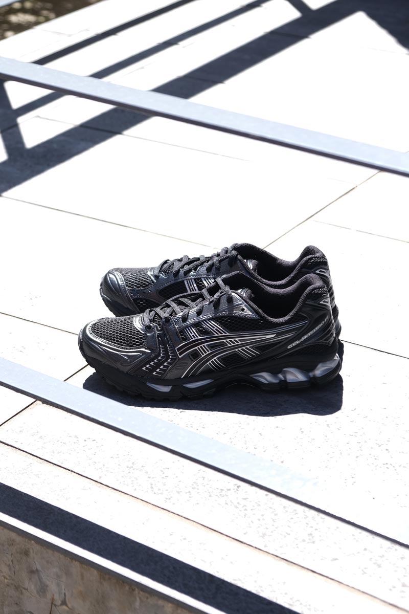 GEL-KAYANO 14 / BLACK/PURE SILVER [Kobe store]