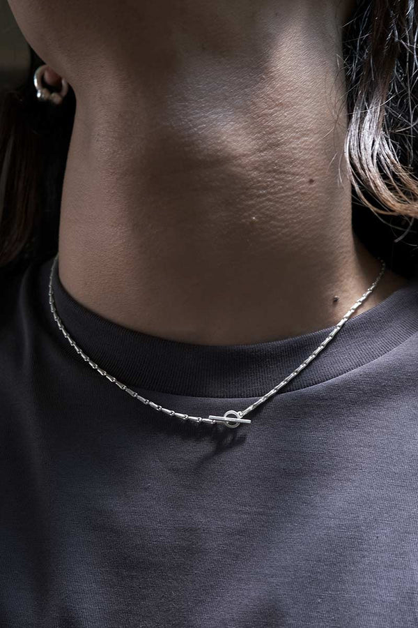 FOLD NECKLACE / 925 STERLING SILVER [4月入荷予定]
