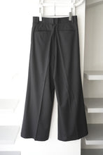 画像をギャラリービューアに読み込む, SUPER140 3TUCK BAGGY TROUSERS .14 / BLACK
