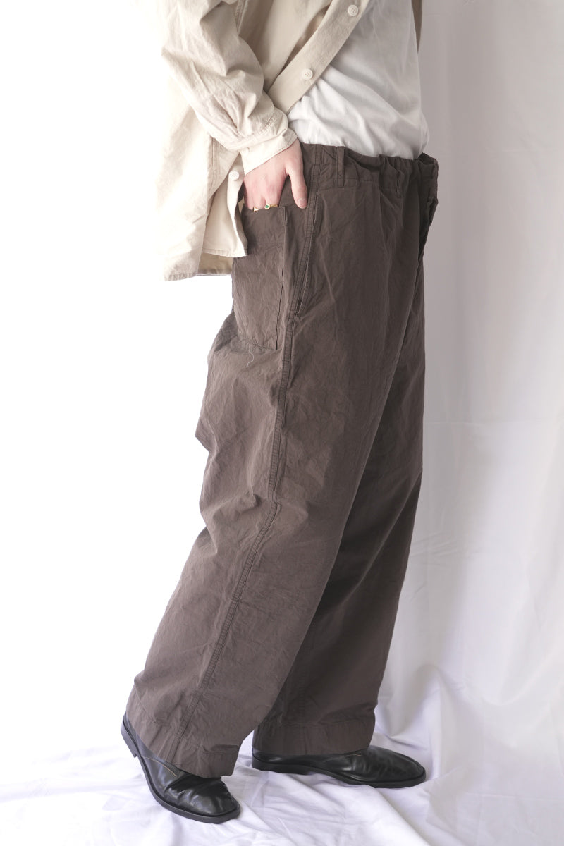 ABELLO PANT-TOUGH COT / EARTH