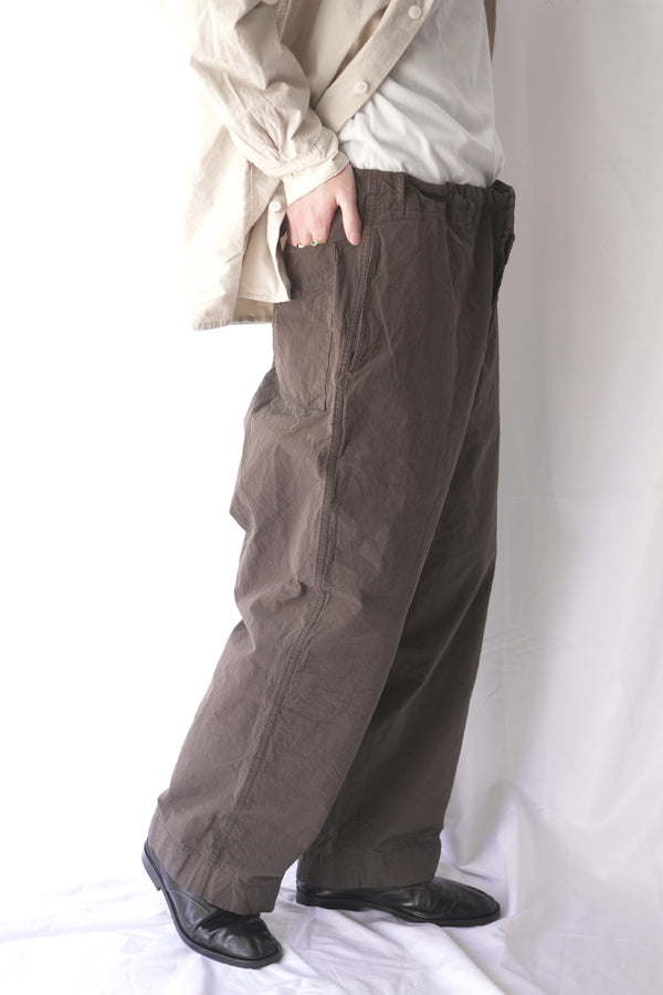 ABELLO PANT-TOUGH COT / EARTH