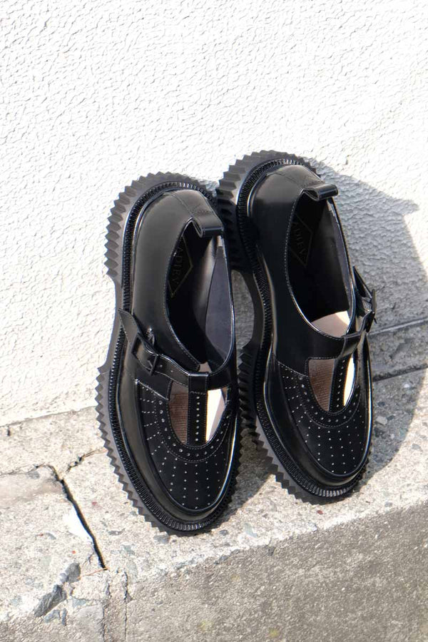 TYPE 204 BROGUES BABIES INJECTED TPU RUBBER SOLE / BLACK [30%OFF]