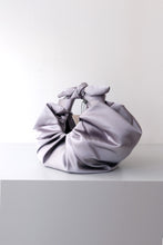 Load image into Gallery viewer, KIKU CROISSANT BAG / SMOKE SILVER