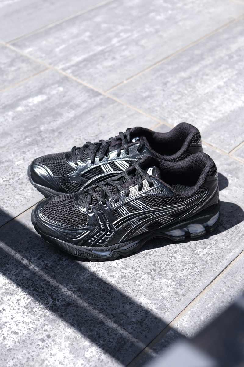 ASICS SPORTSTYLE | GEL-KAYANO 14 / BLACK/PURE SILVER ゲルカヤノ14