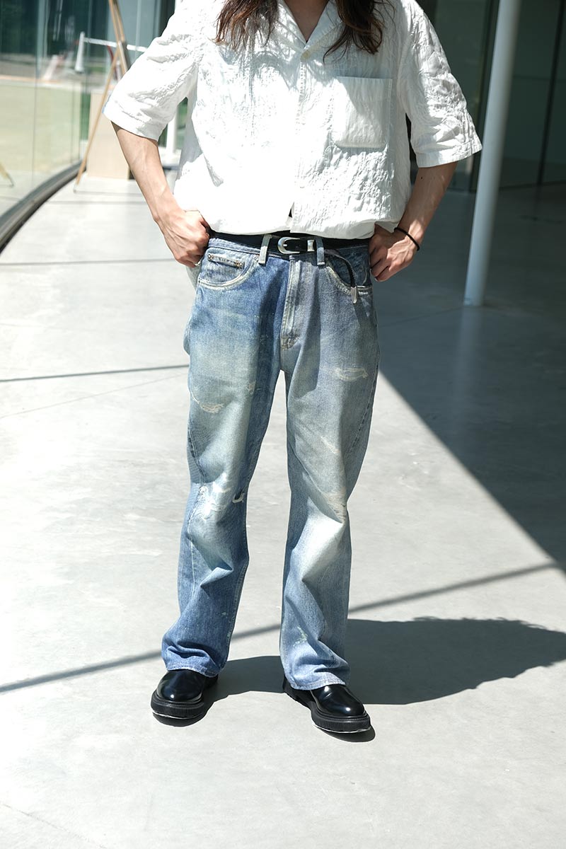 OUR LEGACY | THIRD CUT / DIGITAL DENIM PRINT デジタルダメージ
