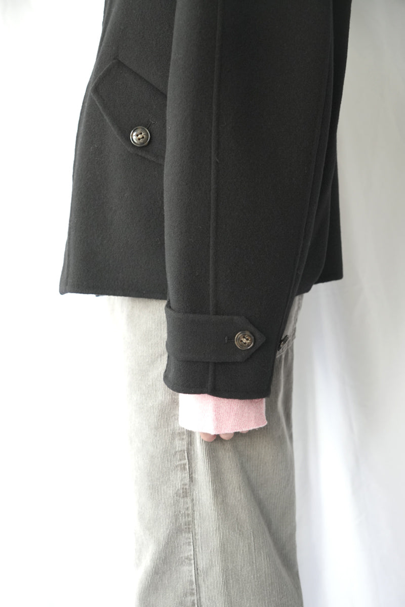 RELAXED WOOL JACKET / BLACK