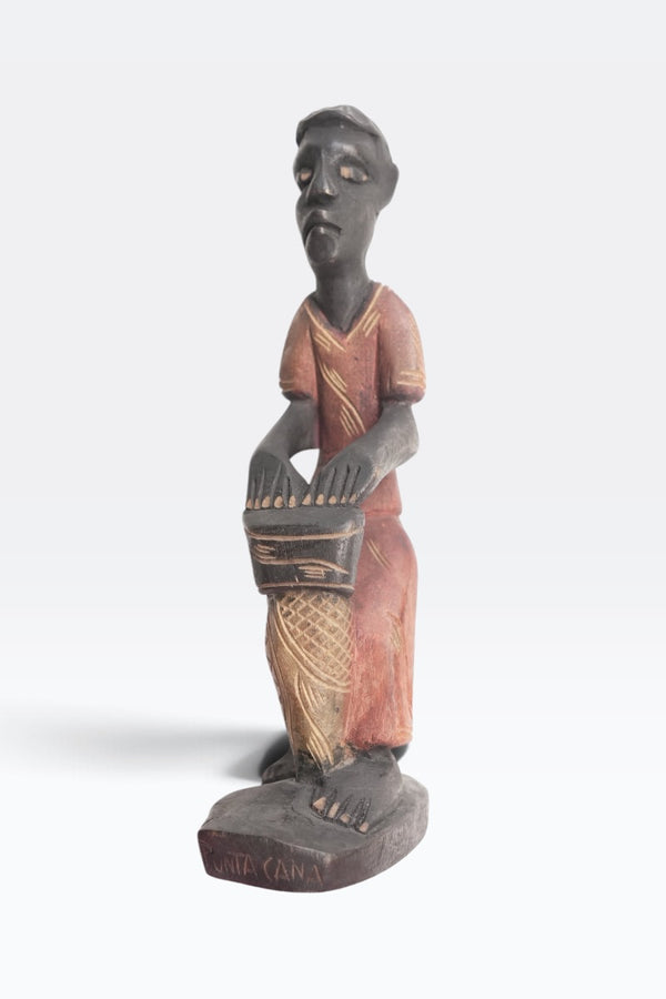 VINTAGE AFRICAN WOOD OBJECT / BROWN