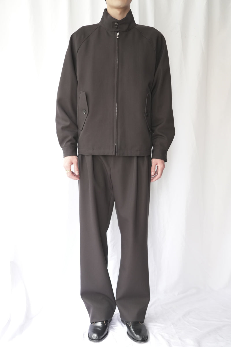 HARRINGTON HIGH DENSITY WOOL GABARDINE / KHAKI [Kobe Store]
