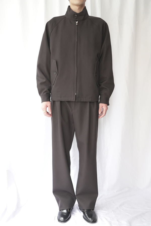 HARRINGTON HIGH DENSITY WOOL GABARDINE / KHAKI [Kobe Store]