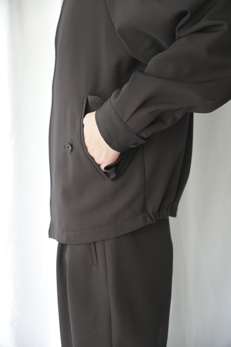 HARRINGTON HIGH DENSITY WOOL GABARDINE / KHAKI [Kobe Store]