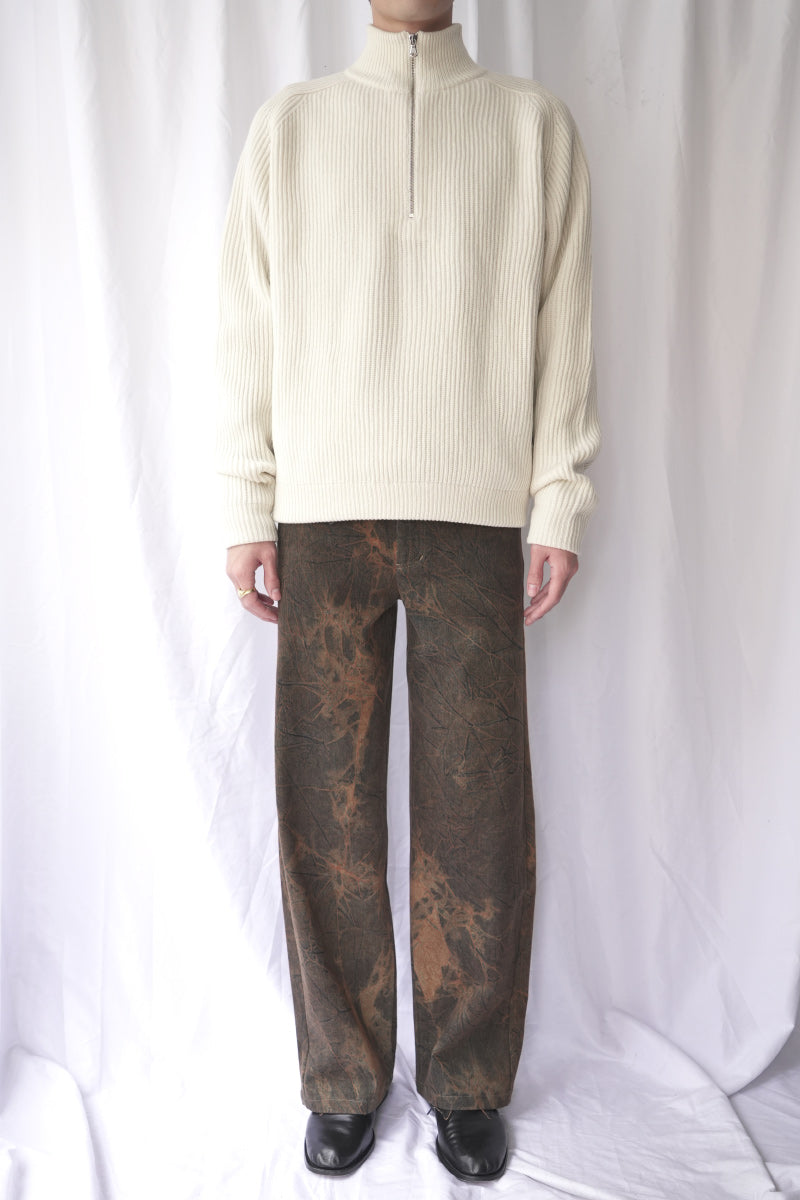 OVER-DYE RELAXED CUT  / MUTED NEUTERALS