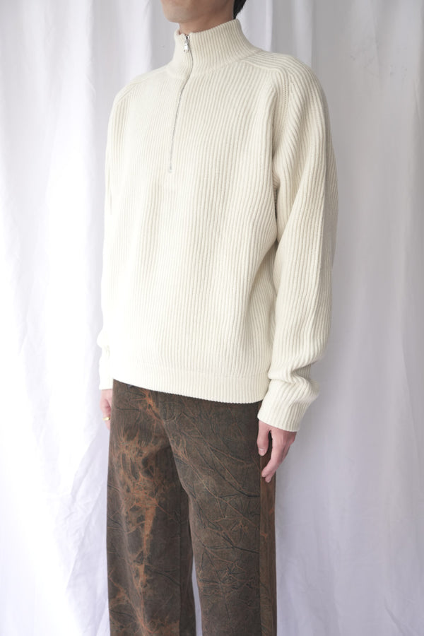 SPORTS JACKET WASHED WOOL GABARDINE / BROWN [Kobe store]
