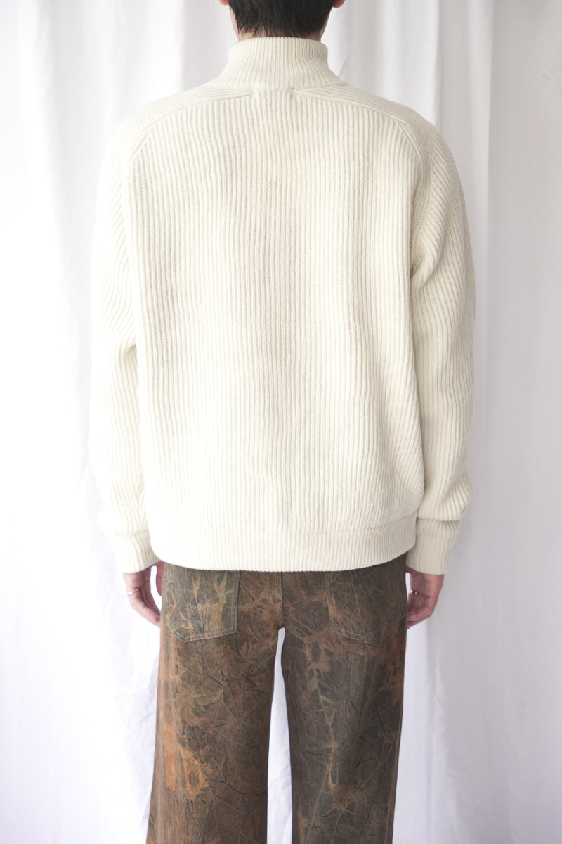 SPORTS JACKET WASHED WOOL GABARDINE / BROWN [Kobe store]