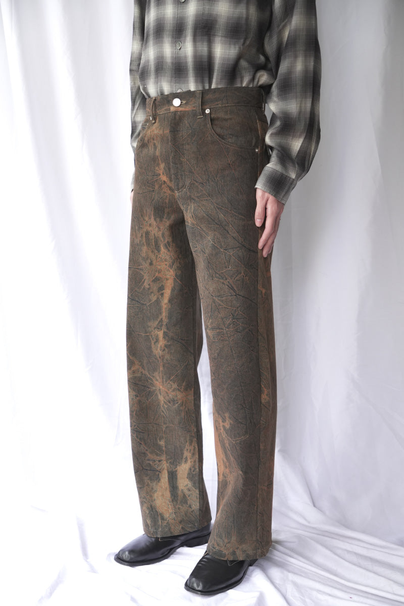 OVER-DYE RELAXED CUT  / MUTED NEUTERALS